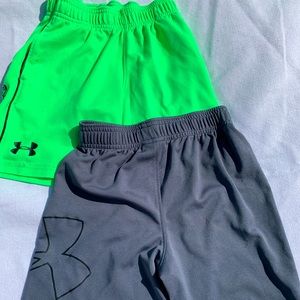 5T under armour shorts set for boys
